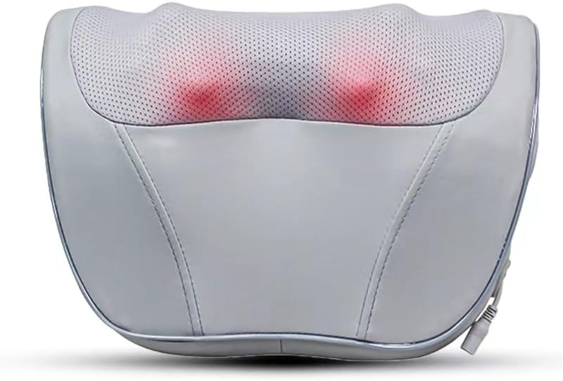 Back Massager Pillow with Heat – Deep Tissue Kneading for Full-Body Pain Relief & Relaxation