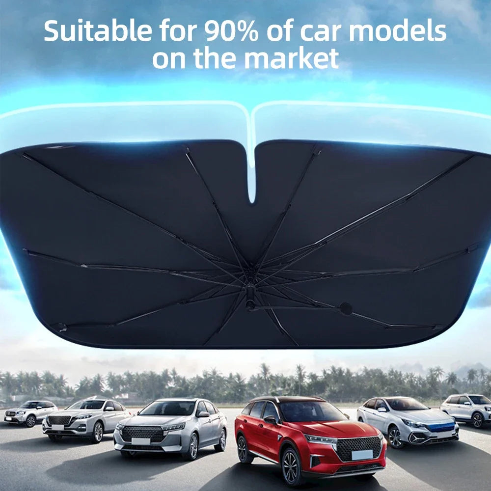 ThermoGuard™ - Car Sunshade Umbrella