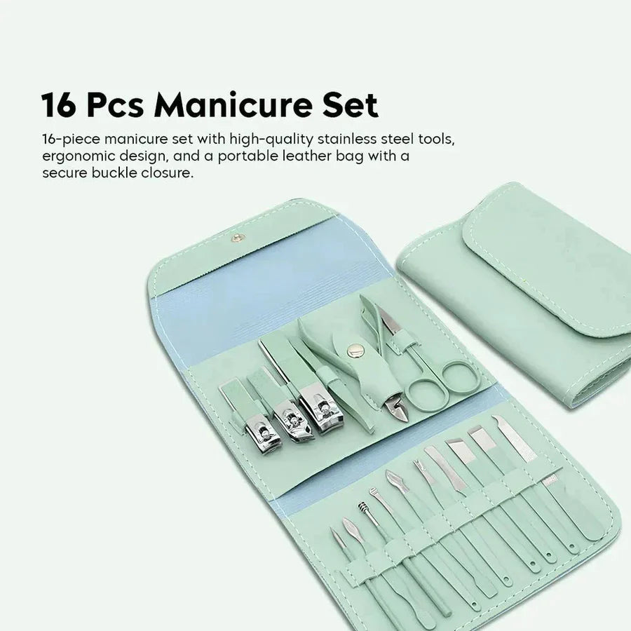 Multibrite 16-Piece Nail Care Kit – Your All-in-One Grooming Essential